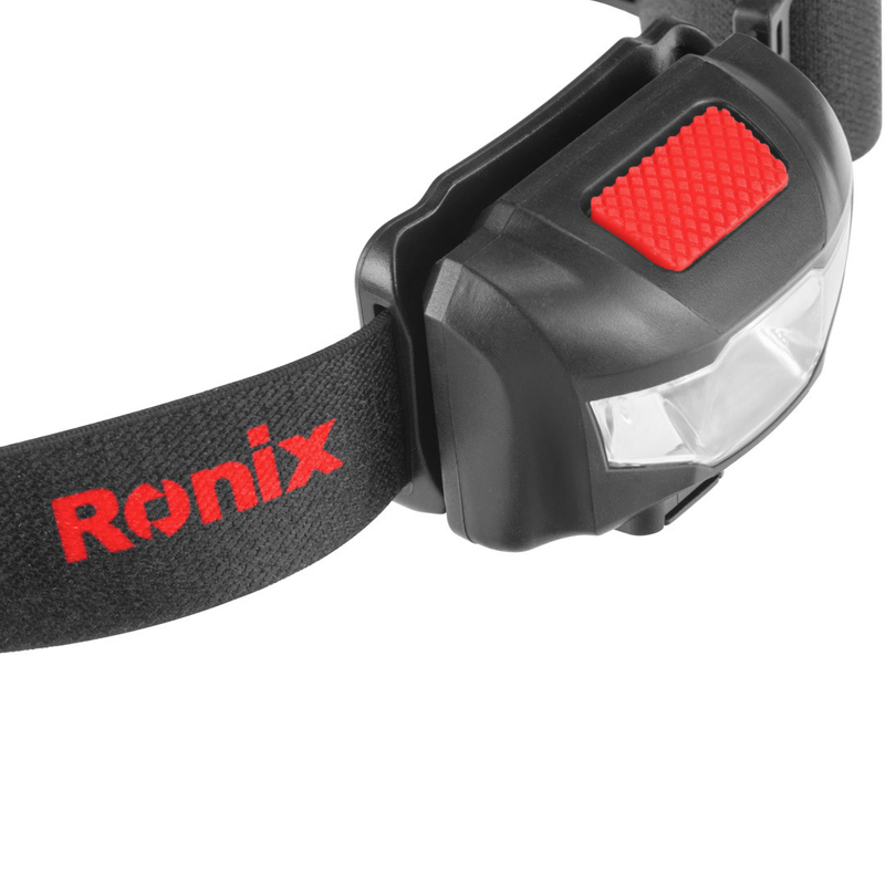 Ronix in stock RH- 4285 Rechargeable LED Headlights Waterproof Running LED Light flashlight Headlamp With charging cable