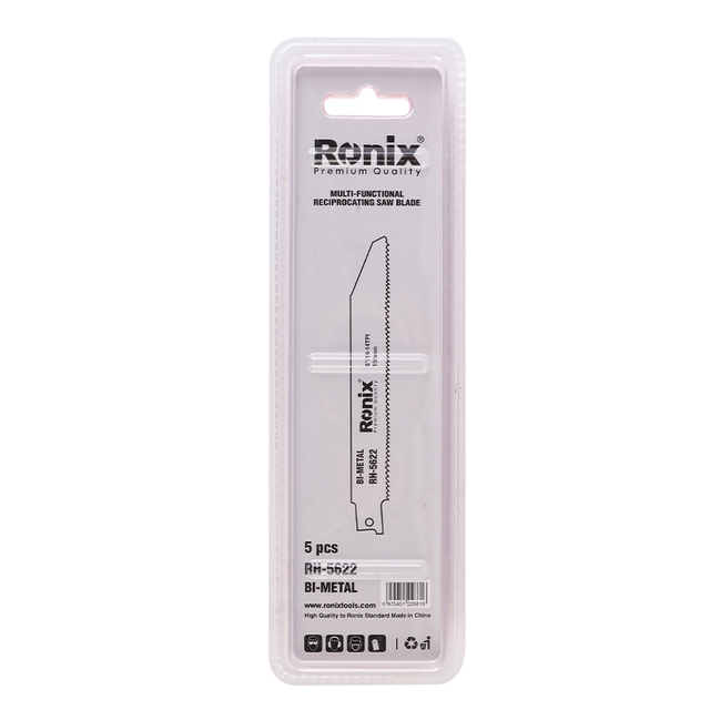 Ronix 5622 Multi Functional 6in-12in High quality BIM Optimum Design Of Teeth Angle Reciprocating Saw Blades