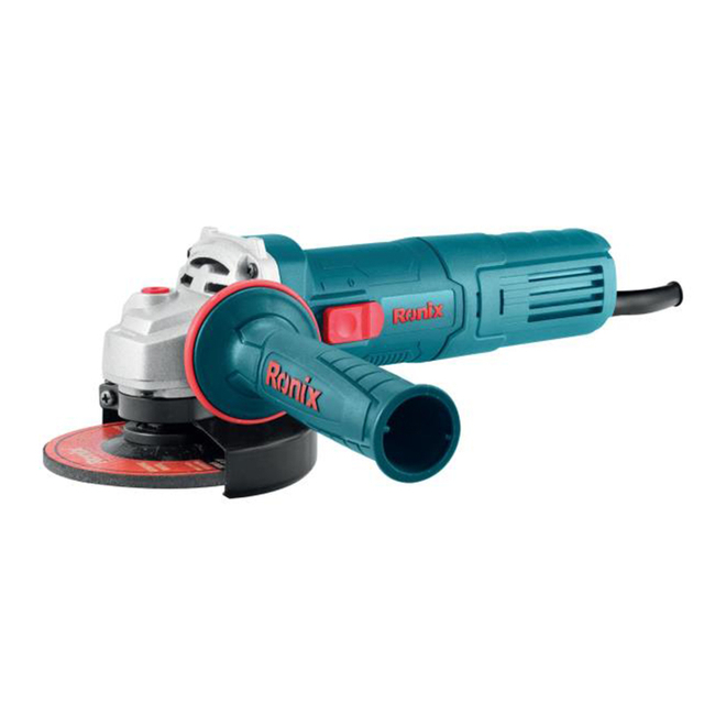 Ronix 3120N 750W Portable Metal Concrete Cutter Tools Machine Adjustable Speed 115mm Mini Angle Grinder