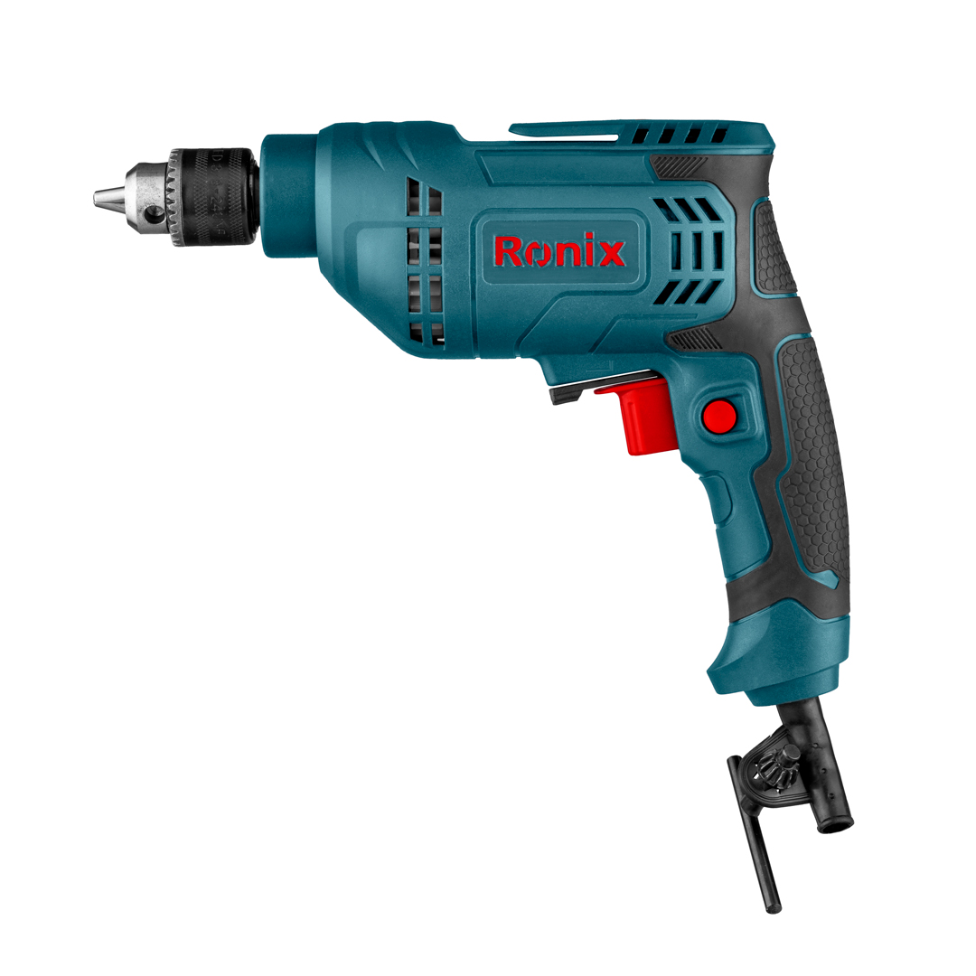Performance Blue Electric Drill with Thread for Homeowners