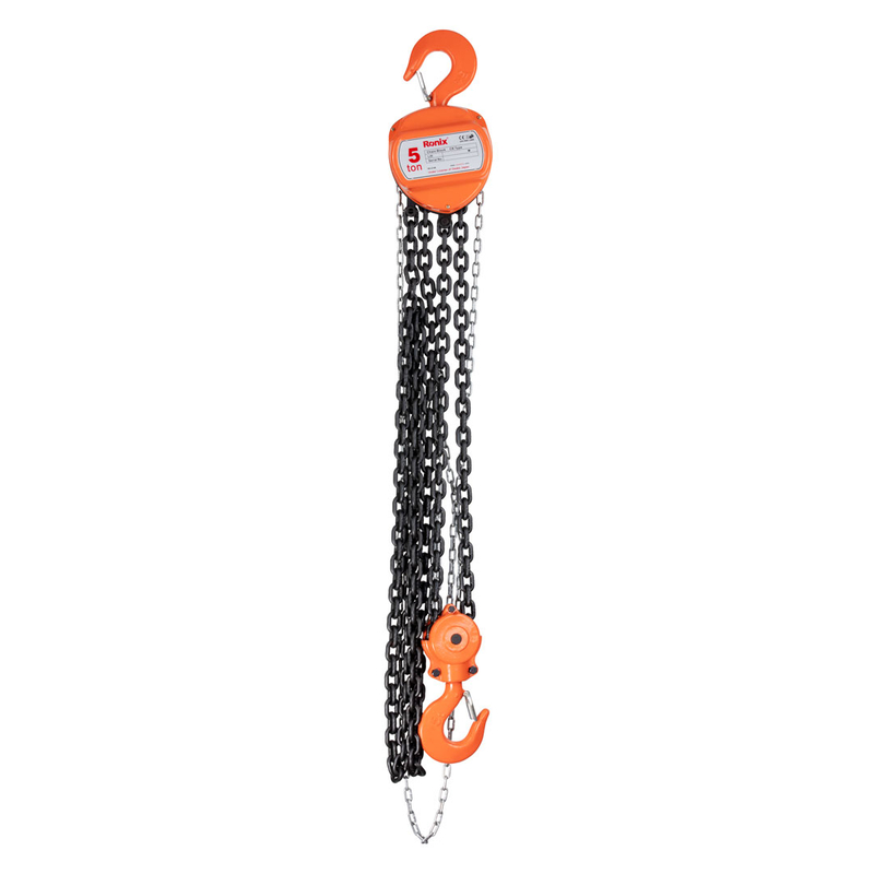 Ronix RH-4106 Hand Tools Chain Block 5T×3m