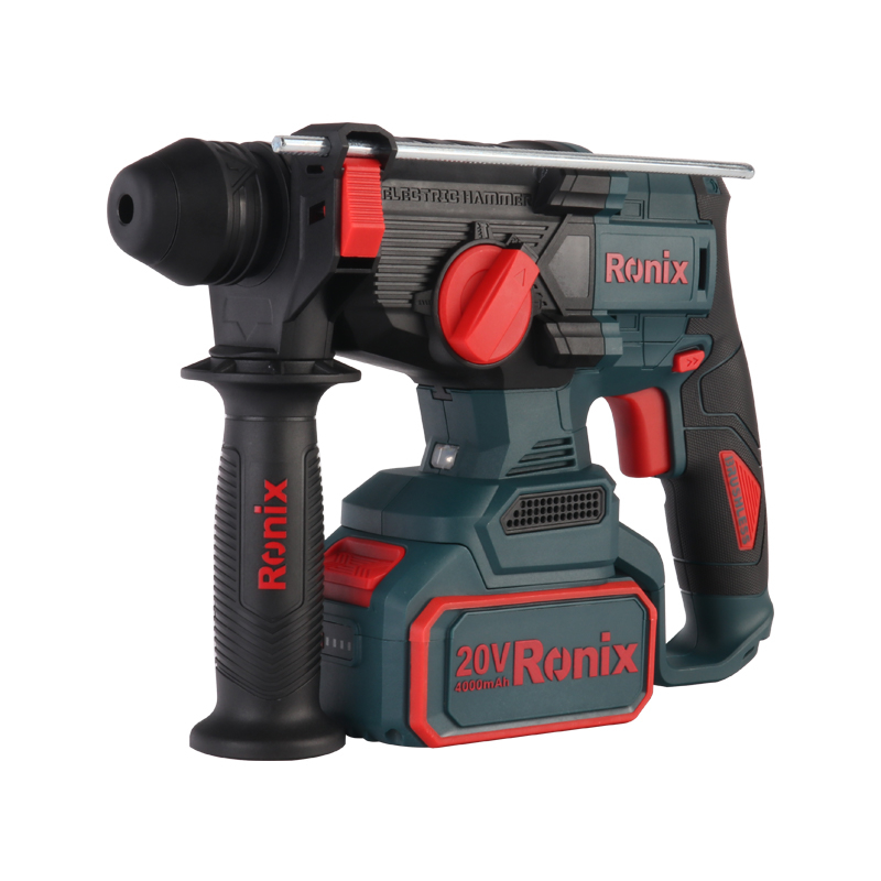 Ronix 8678 Brushless Cordless 20v Rotary Hammer 24mm