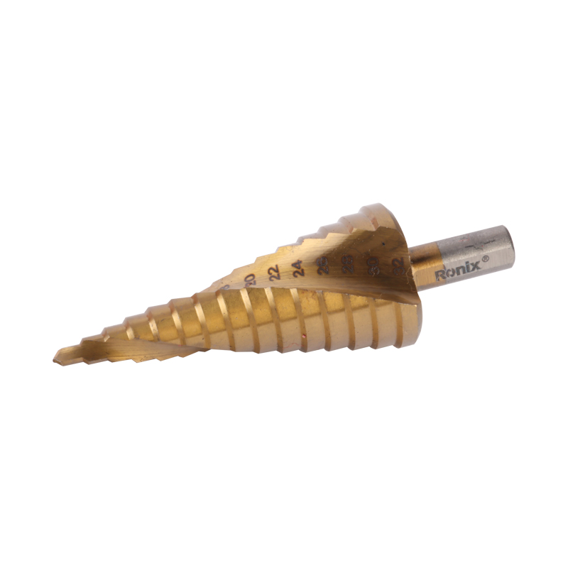 Ronix RH-5903 Spiral Step Drill 3PCS HSS M2