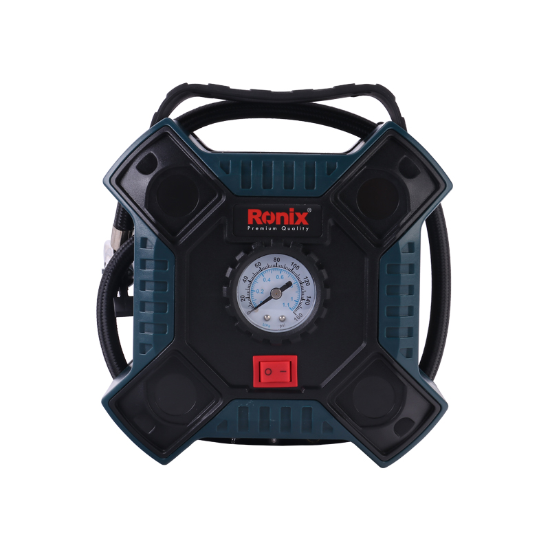 Ronix RH-4263 OEM Wholesale 160PSI 220V Portable Digital Mini Compressor Machine For Inflating Tires
