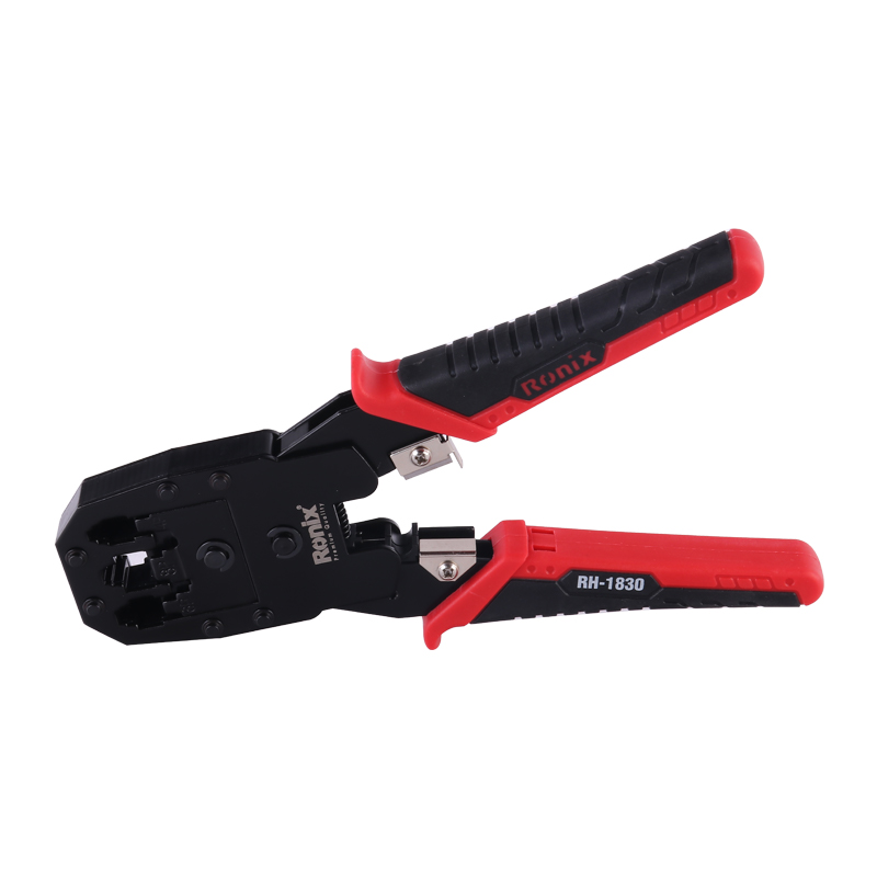 Ronix in stock RH-1830 SK-5 A3 steel Heavy duty Multifunction Network Cable Hand Crimper modular plug crimper plier