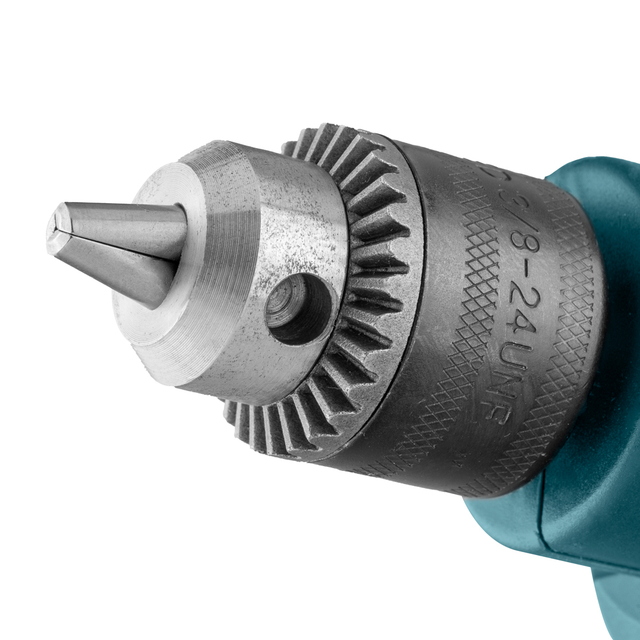 Performance Blue Electric Drill with Thread for Homeowners