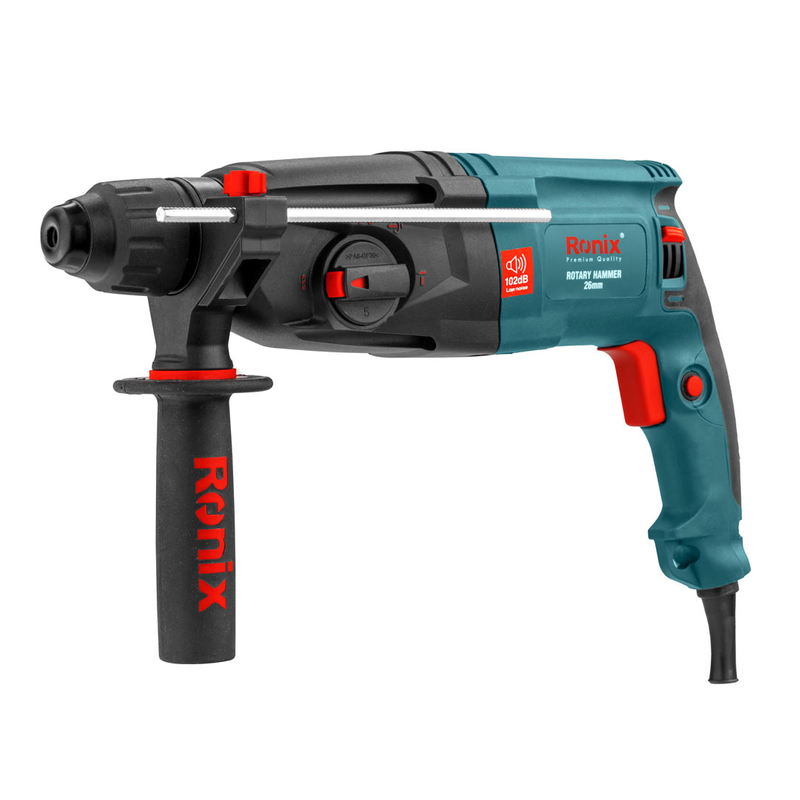 Ronix 2701 multifunctional power tools 26mm 220-240v rotary hammer electric hand crank