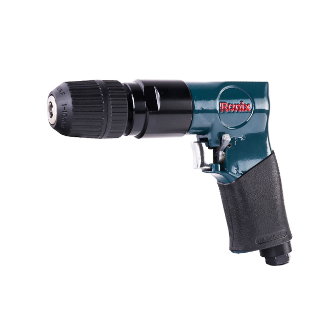 Ronix Ra-1402 Air Drill 10mm Keyed Chuck Portable Mini Professional Electric Drill Workshop Tools