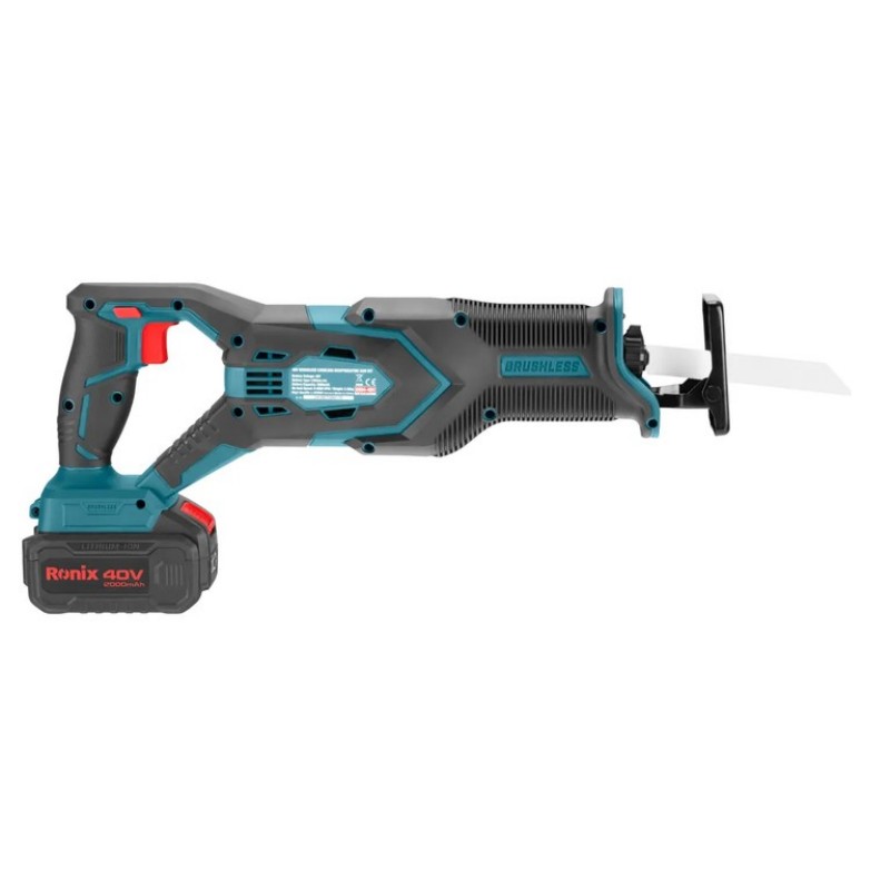 Ronix 8904-40V High Quality Brushless Reciprocating Saw