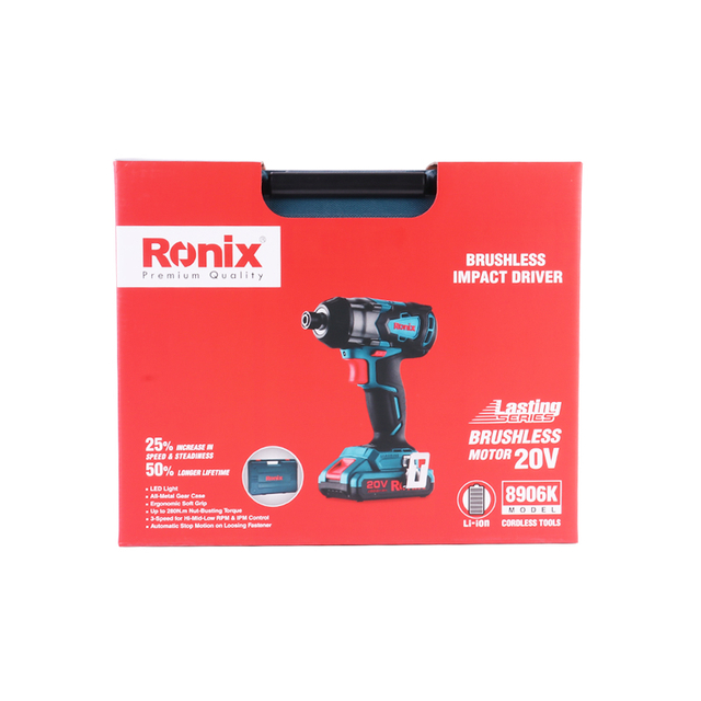 8906K Heavy Duty Quality Cordless Drill Set for Home