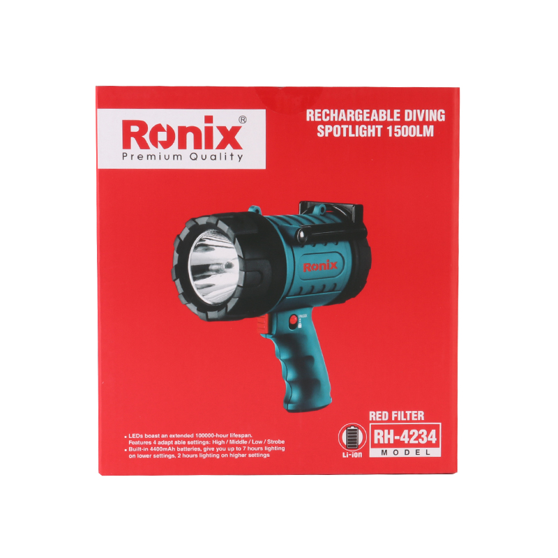 RH-4234 Rechargeable Diving Spotlight 1500lm