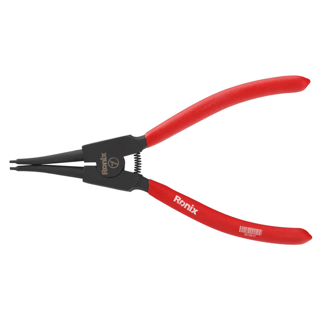 Ronix RH-1700 Pliers Cr-V 7 inch CR-V Bent Nose External Snap Ring Circlip Pliers 4Pcs Set Multifunction Combination Pliers