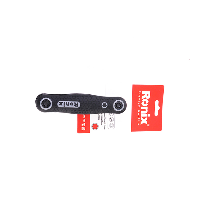 Ronix RH-2020 Folding Hex Key 8 Pcs Handle Tools