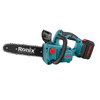 Ronix Model 8651 20V Cordless Brushless Chain saw 10" Electric Chain Saw Machine for Wood Cutting
