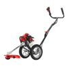 1350W Powerful Gas Petrol Two Wheel Hand Push Brush Cutter