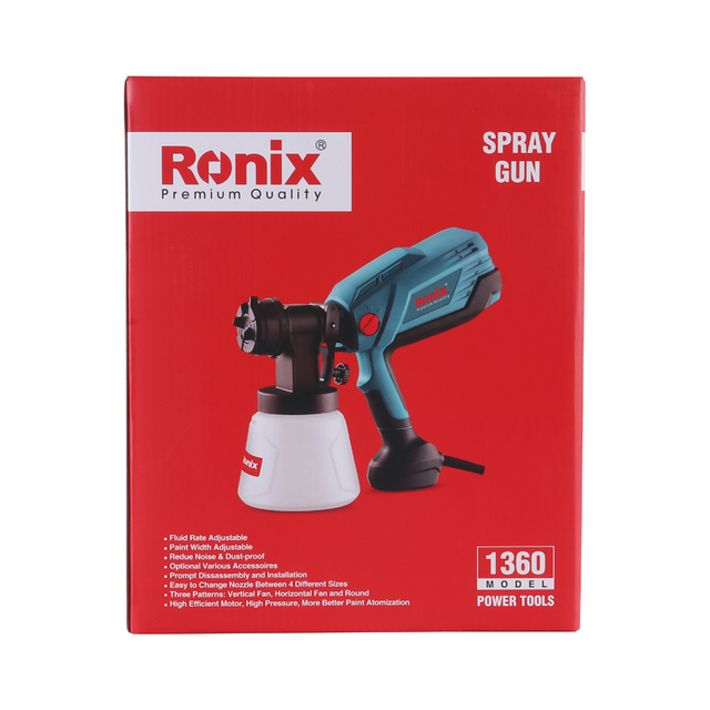 Ronix spray gun 1360 east spray water pressure airless sprayer Electric spray gun