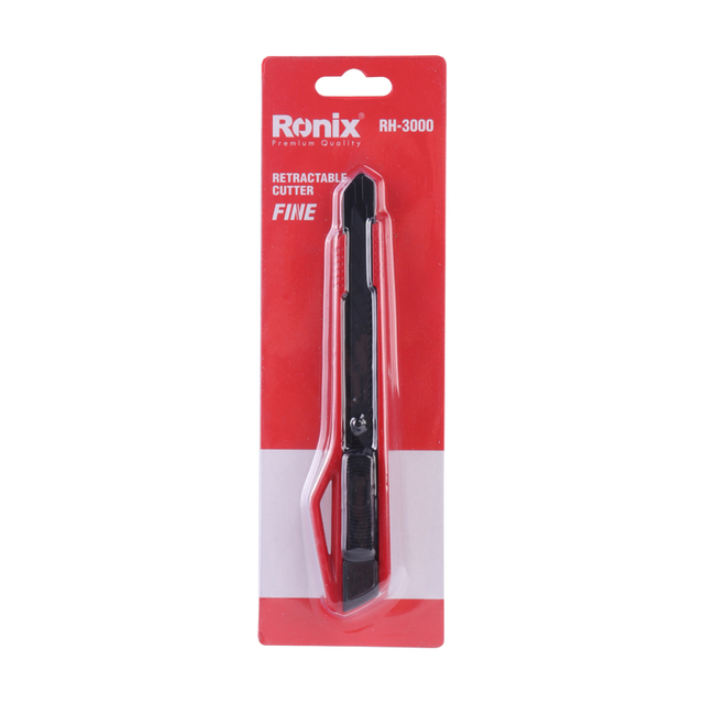 Ronix RH-3000 Cutter ABS Handle 9mm Fine Model Utility Knife Cutter