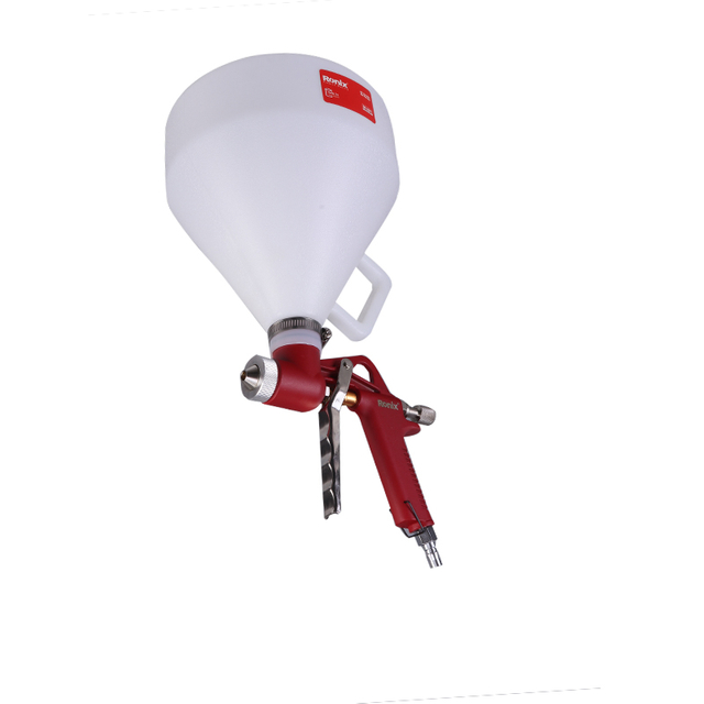 Ronix in stock RH-6501 4-6-8mm 600ml 6000CC Portable Paint Sprayer Fiberglass Hand Held HVLP Floor Based Air Texture Hoper Gun