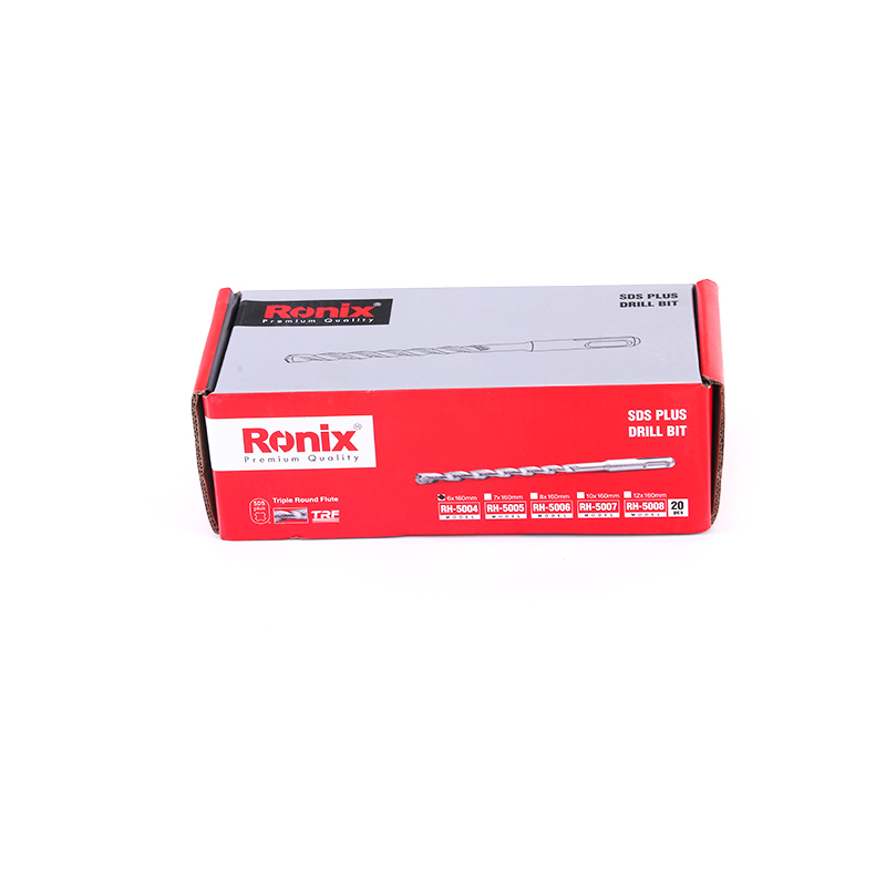 Ronix in stock RH-5004 High Quality SDS Plus Hammer Drill Bit For Concrete Stone Drilling