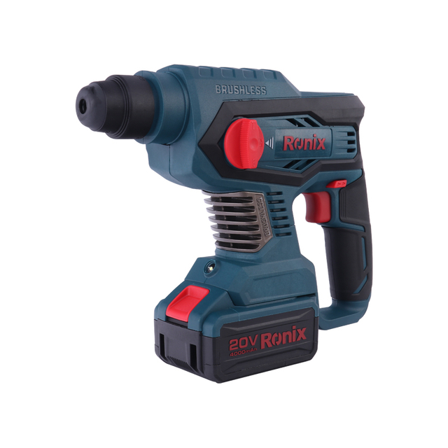 Ronix 8910K Cordless 20V Brushless Rotary Hammer