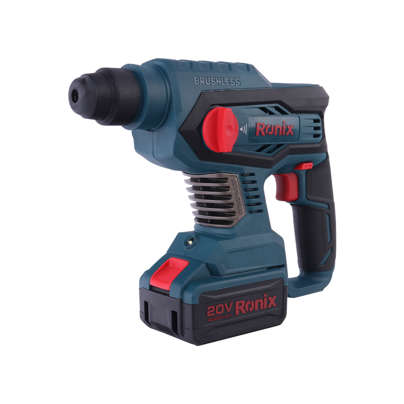Ronix 8910K Cordless 20V Brushless Rotary Hammer