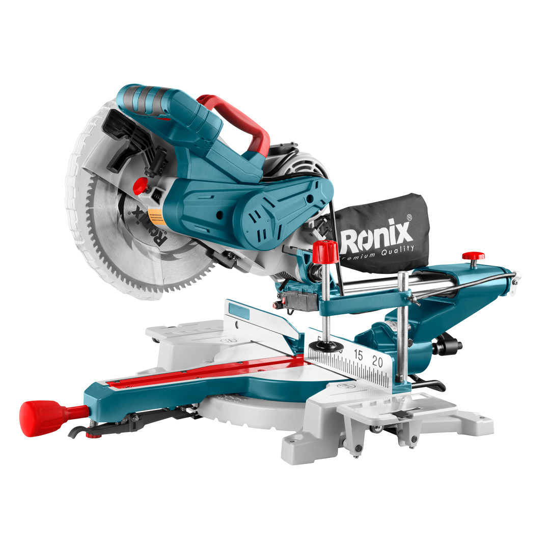 Variable Speed Sliding Miter Saw for Trim with Stand