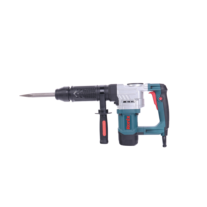 electric impact energy demolition hammer with chisel
