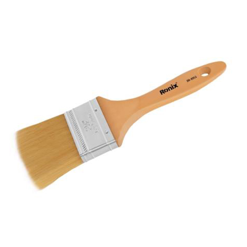 Ronix RH-9953 Wooden handle paint brush 2 1/2" long handle High grade paint brushes wooden handle painting