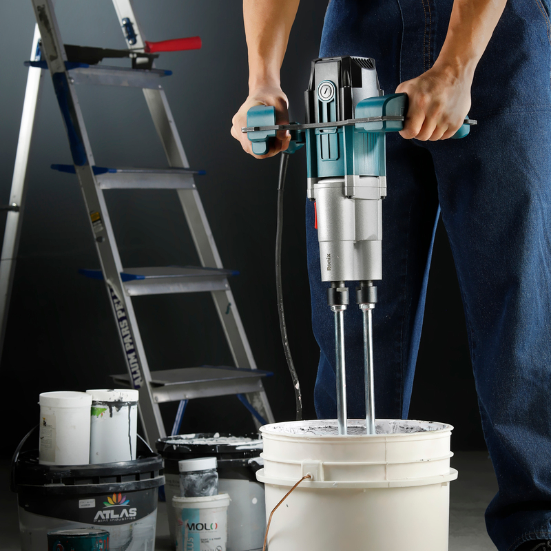 RONIX 2411 Electric Mixer Ergonomically Designed Handle with Soft Grip