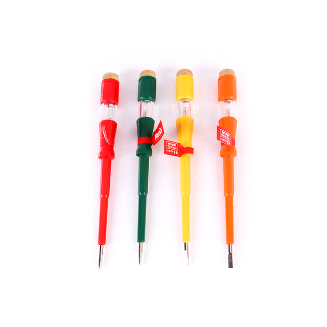 Ronix RH-2718 Light Test Pen 180mm Stainless Steel Electrical Test Screwdriver Pen