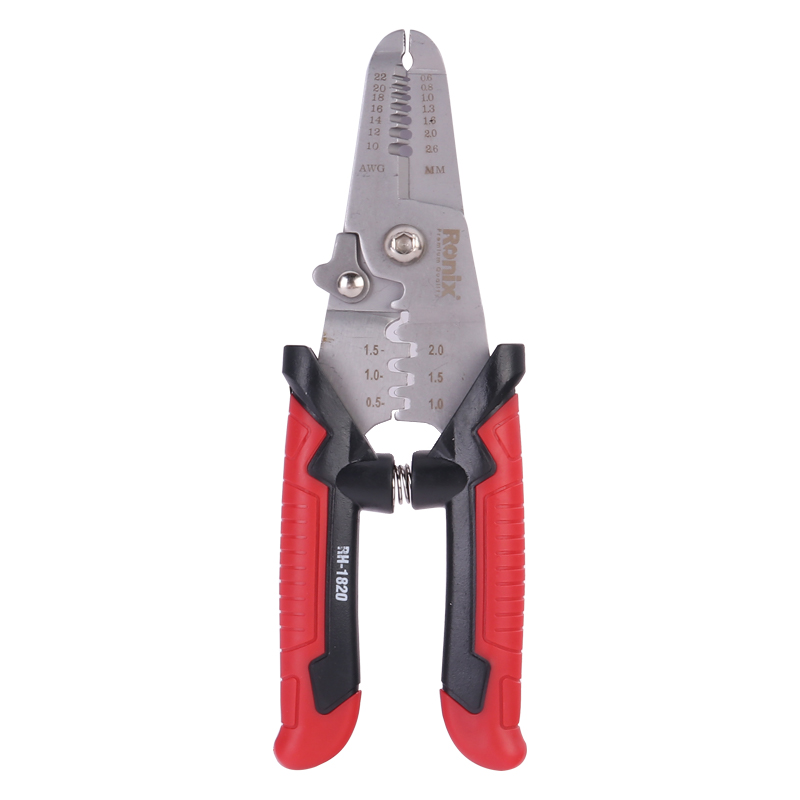 Ronix Wire Cutters RH-1820 Multi-function Electric Plier Stainless Steel 7inch Wire Cutters Nose Plier Tools