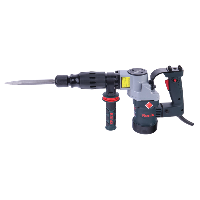 electric impact demolition hammer concrete with drill