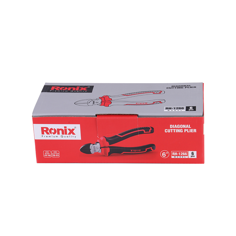Ronix RH-1266 RH-1267 150/180mm Professional High Leverage CRV Diagonal Cutting Pliers MAXI