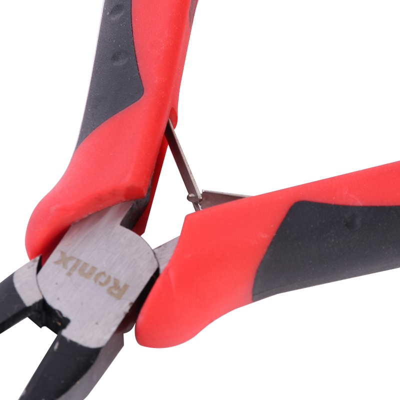 Ronix In stock RH-1204 Mini Diagonal Pliers Cutters Cutting Side Snips Flush Pliers Nipper Anti-slip Rubber plier