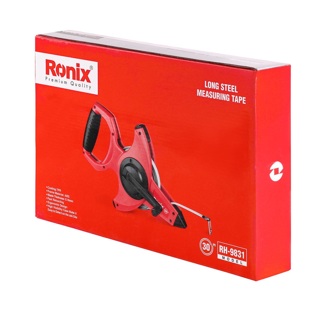 Ronix RH-9831 Steel Measuring Tape 30m Hand Tool