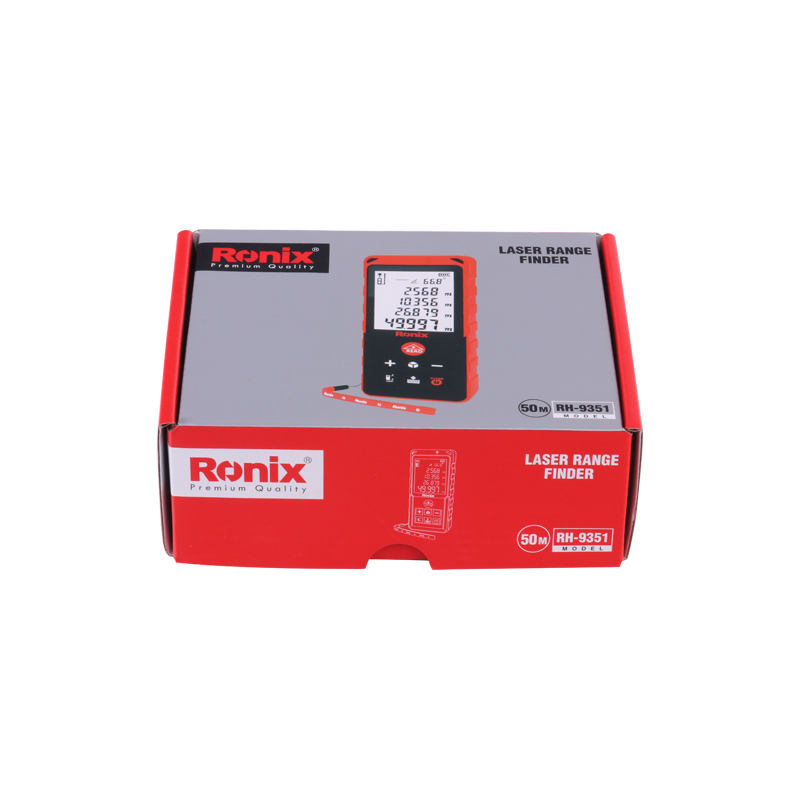 Ronix RH-9351 50M Laser Meter Accuracy +/-/2mm Laser Distance Meters