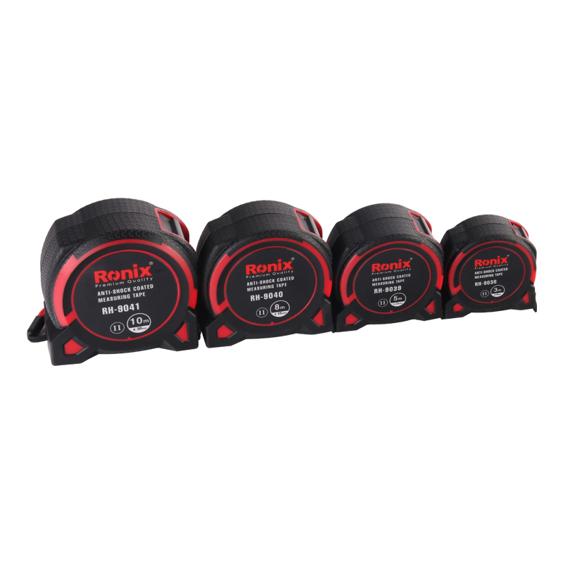 Ronix RH-9038-9041 3m/5m/8m/10m Two-sides Metric and British System Measuring tape