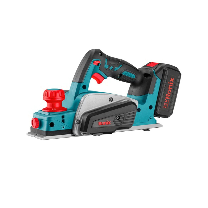 Ronix 8603 Cordless Planer 20V carpenter tools cordless Portable Electric Hand Planer Powerful Woodworking Tool Planer