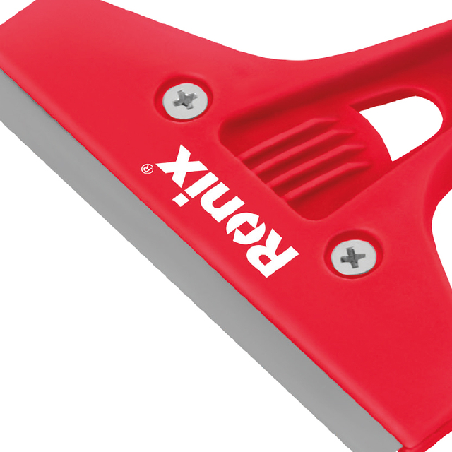 Ronix Rh-3052 200mm Stainless Steel Scraper 200mm High Quality Promotion Stainless Steel for Cleaning with Rubber Handle