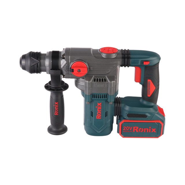Ronix 8679 20V BRUSHLESS CORDLESS Multi-functional Concrete Power ROTARY HAMMER 3.5J