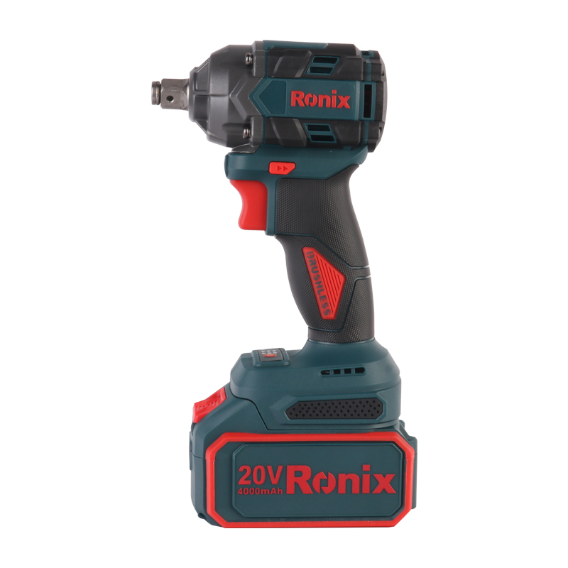 Ronix 867 3lithium-ion Brushless Cordless Impact Wrench 500N.m 1/2 INCH
