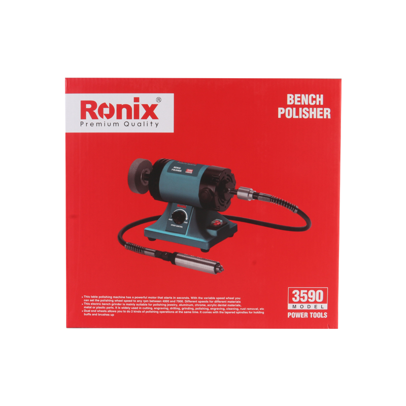 Ronix 3590 Bench Polisher Lightweight 1300W