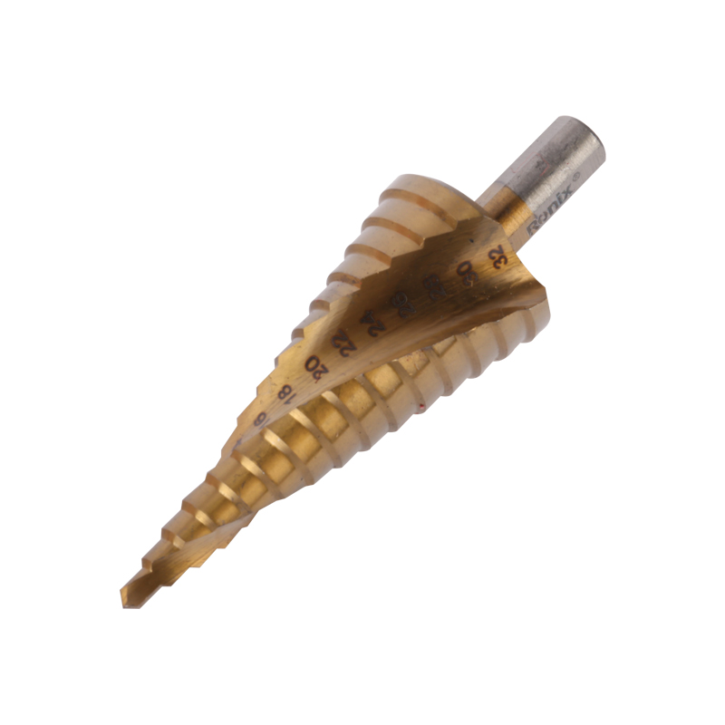 Ronix RH-5903 Spiral Step Drill 3PCS HSS M2