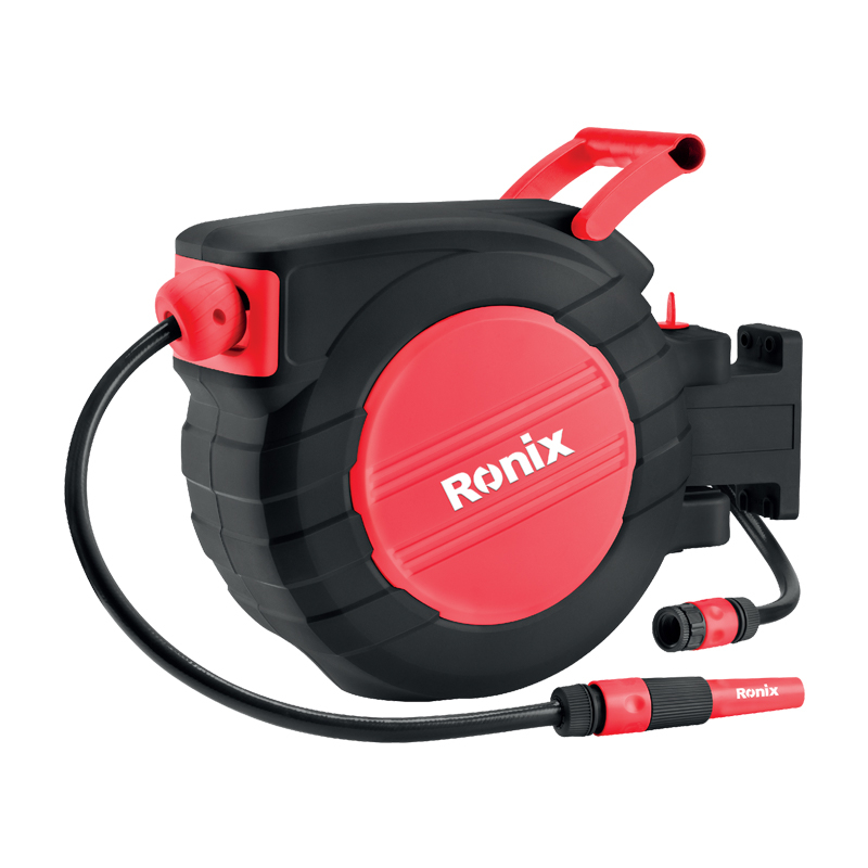 Ronix RH-6131~45 Retractable Garden Hose reel 1/2 inch-15M