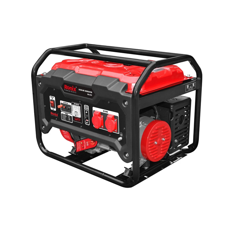 Ronix Model Rh-4781 4000W Gasoline Generators Premium Quality Portable Long Working Hour Gasoline Generators