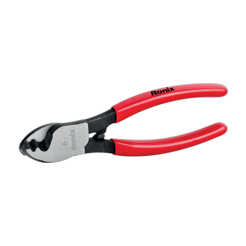 Ronix Rh-1841 Cable Cutter Small 8" Hand Tools Wire Stripper Cable Cutting Scissor Stripping Pliers Wire Cutter