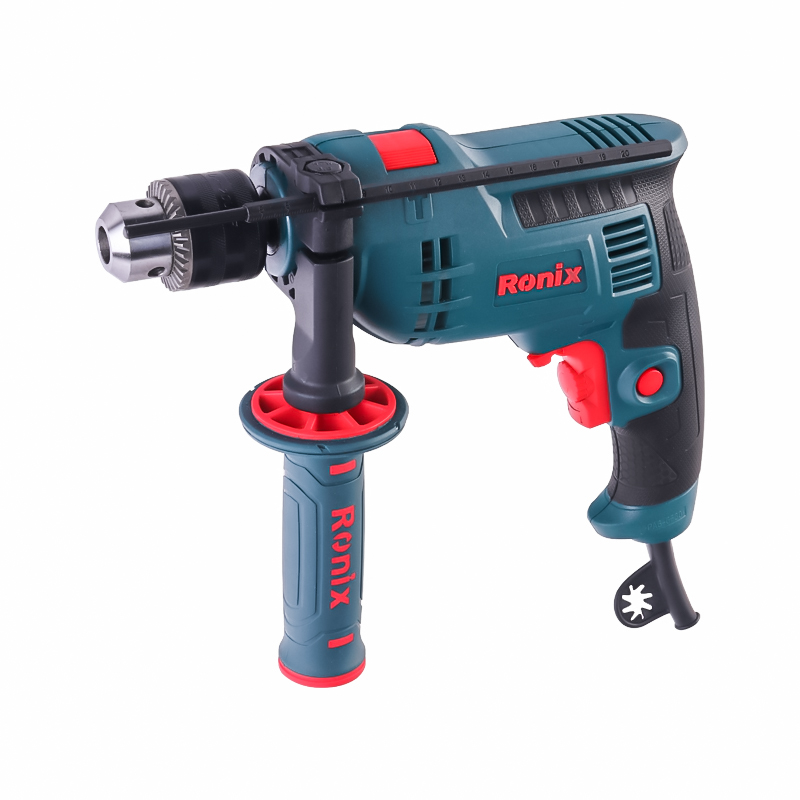 Ronix 2211P Impact Drill for Steel for Concrete for Wood Functional Electric Impact Drill